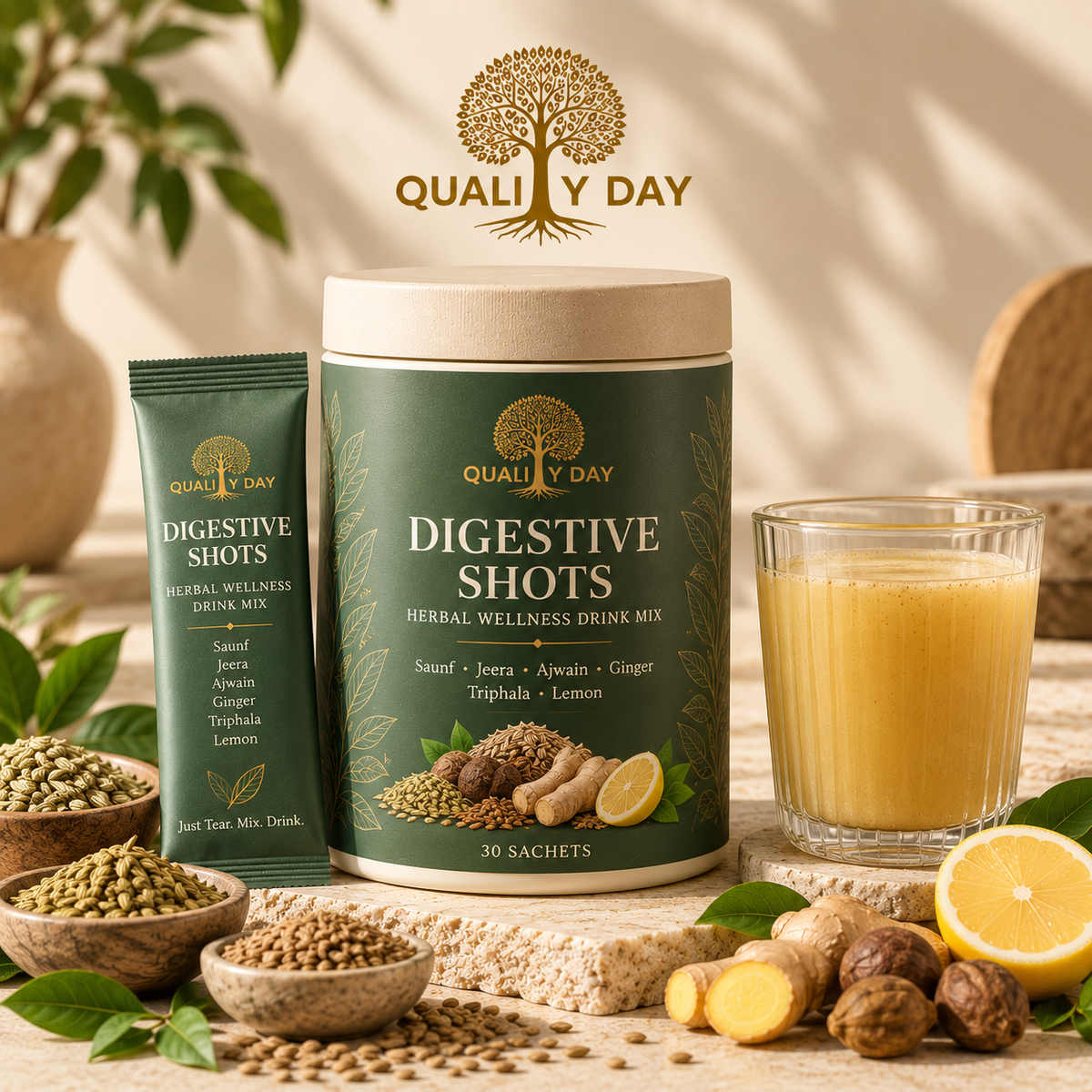 QualityDay Digestive Shot