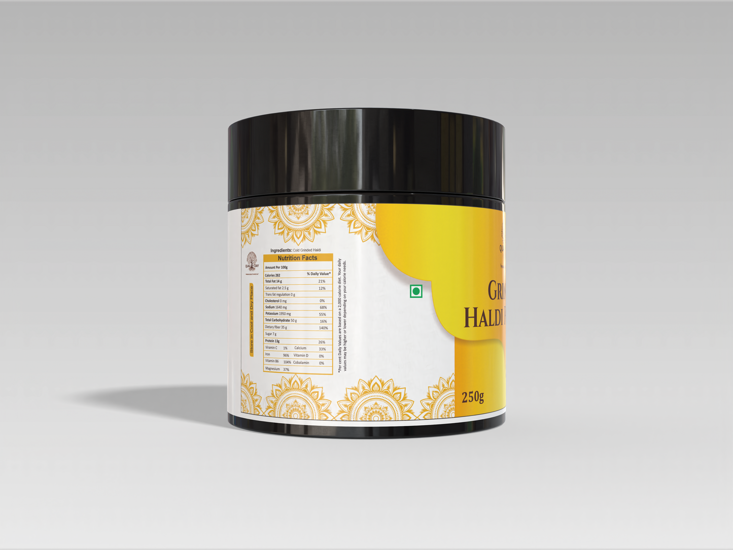 Cold Grinded Haldi Powder