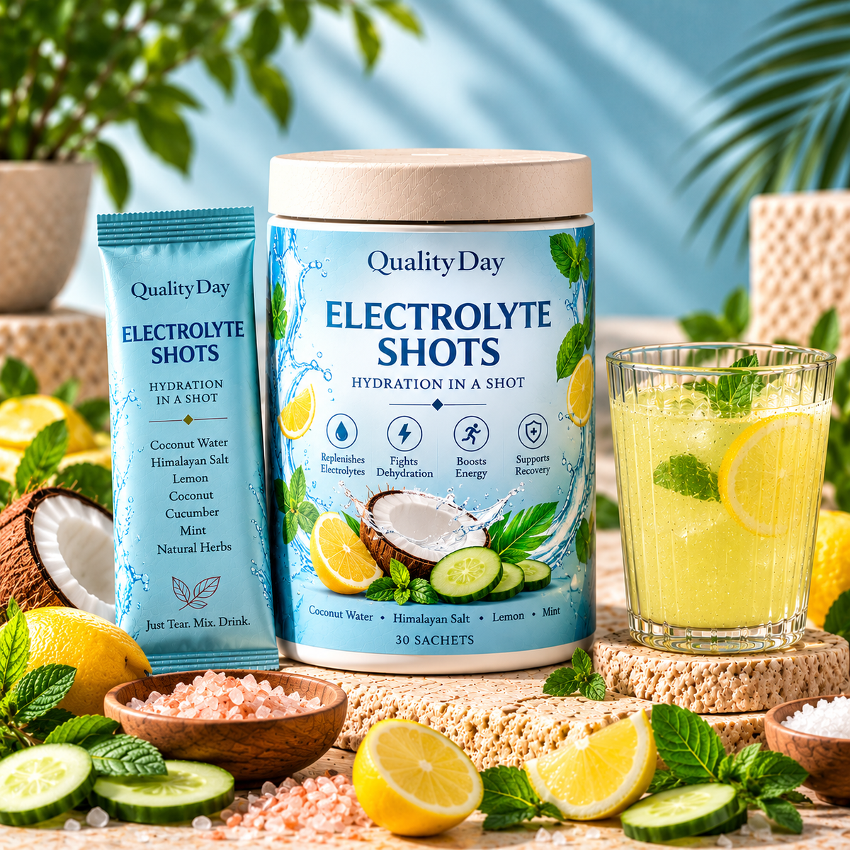 QualityDay Electrolyte Shots
