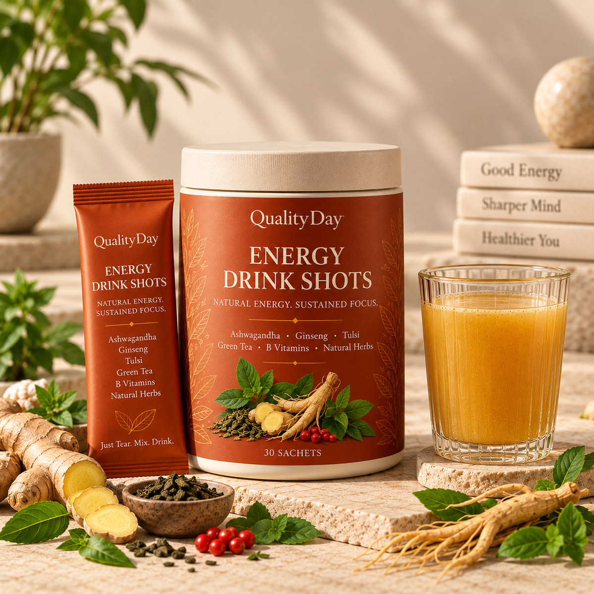 QualityDay Energy Drink Shots