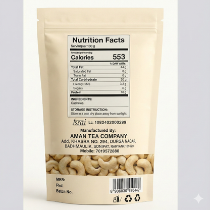 Cashew (Kaju) 500g