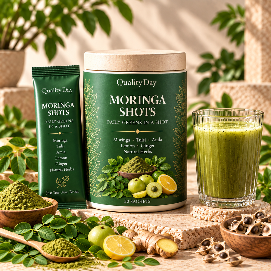 QualityDay Moringa Shots