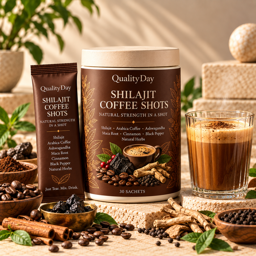 QualityDay Shilajit Coffee Blend